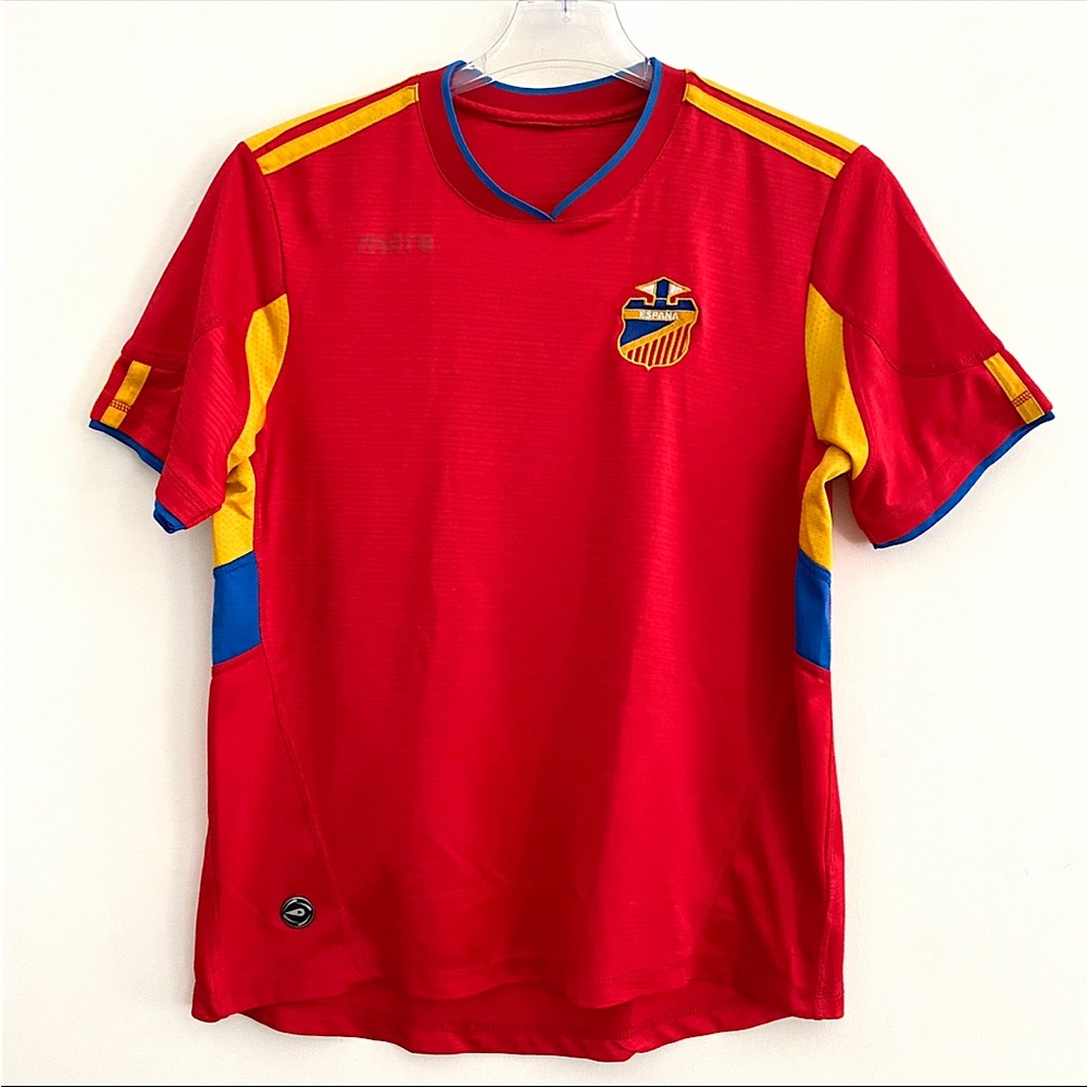Mitre Espana Spain Soccer Jersey Shirt - Men's Medium